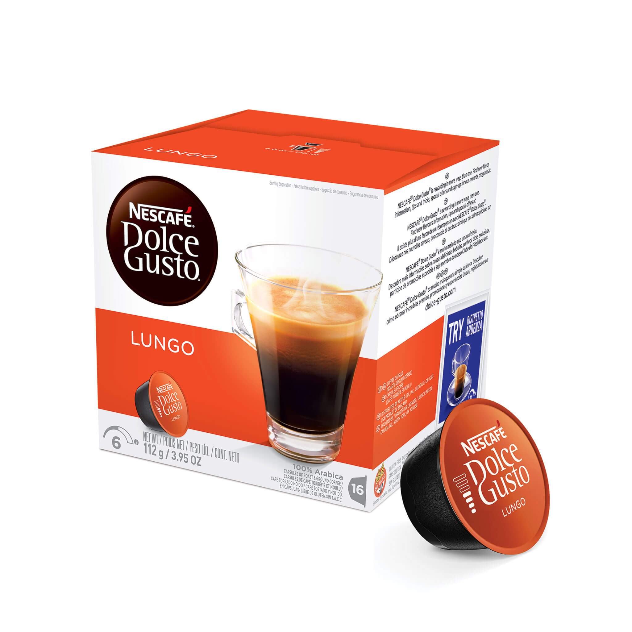 cafe dolce gusto lungo