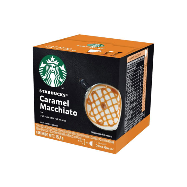 Cápsulas Caramel Macchiato Starbucks - Dolce Gusto