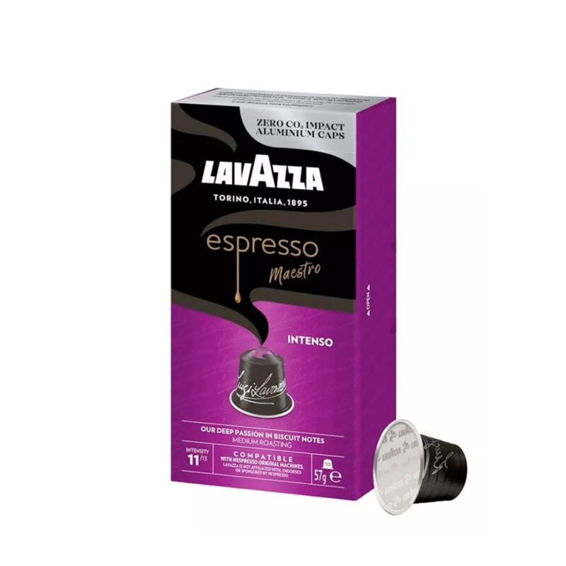 Cápsulas Nespresso compatibles - Cafe Lavazza Espresso intenso - decapsulas