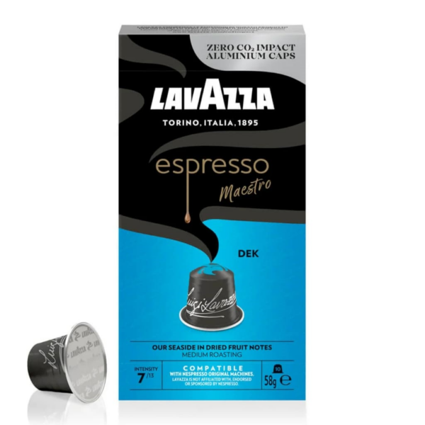 Cápsulas Nespresso compatibles - Cafe Lavazza Descafeinado - decapsulas