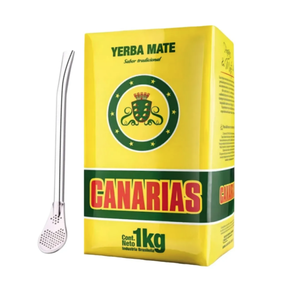 Yerba mate Canarias sin palo 1kg - decapsulas