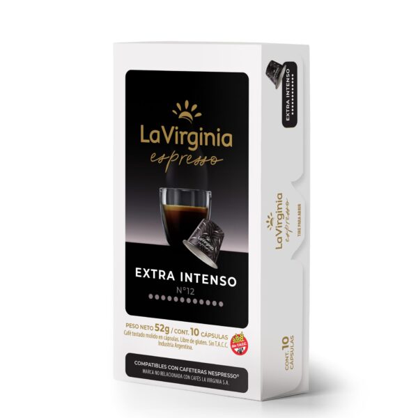 Cápsulas de café Extra Intenso La Virginia Nespresso Compatibles - decapsulas