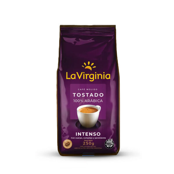 Café molido tostado Intenso La Virginia 250gr - decapsulas