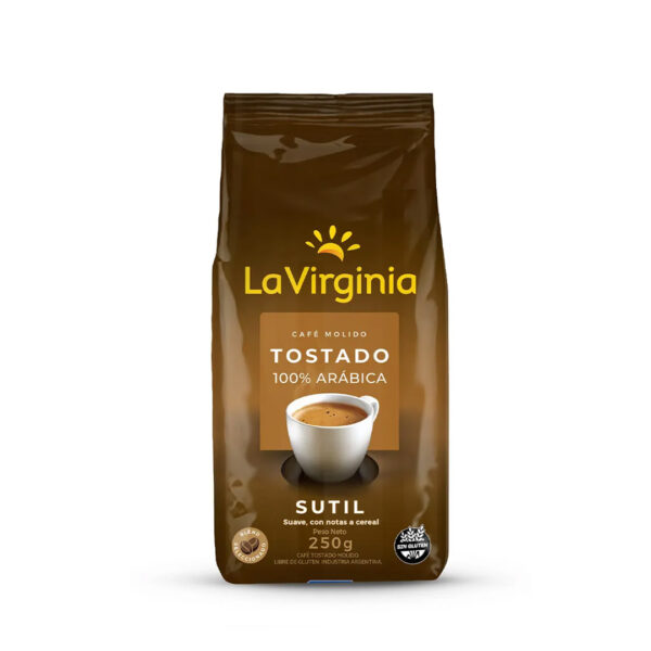 Café molido tostado Sutil La Virginia 250gr - decapsulas
