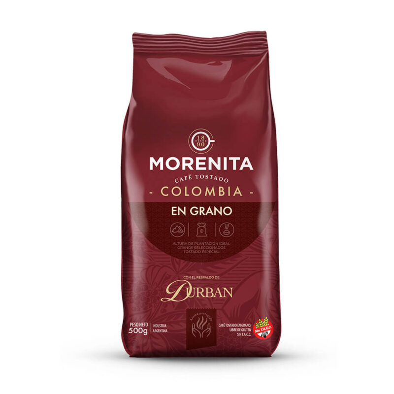 Café en granos La Morenita Colombia - 500gr - decapsulas