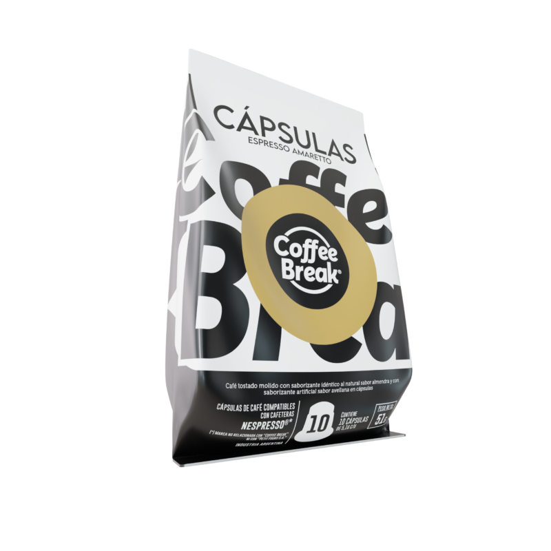 Espresso Amaretto Coffee Break - Cápsulas Nespresso compatibles - decapsulas