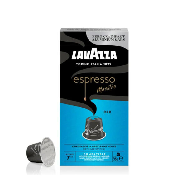 Cápsulas Nespresso compatibles - Cafe Lavazza Descafeinado - decapsulas