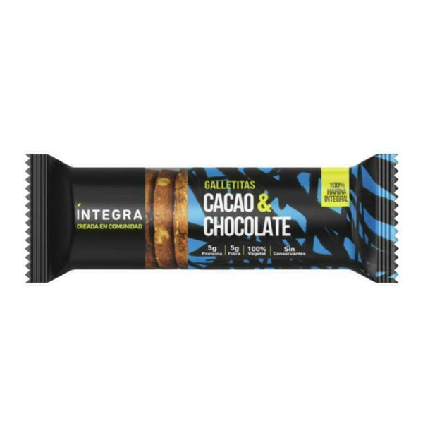 Galletitas Integra cacao y chocolate - decapsulas