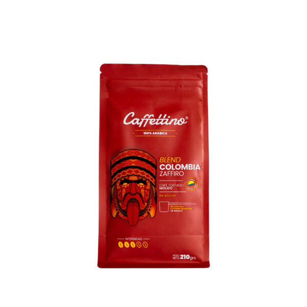 Café Colombia molido de especialidad Caffettino 210 gr - decapsulas