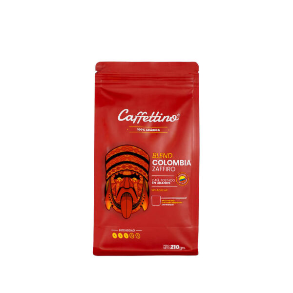 Café Colombia en granos de especialidad Caffettino 210 gr - decapsulas
