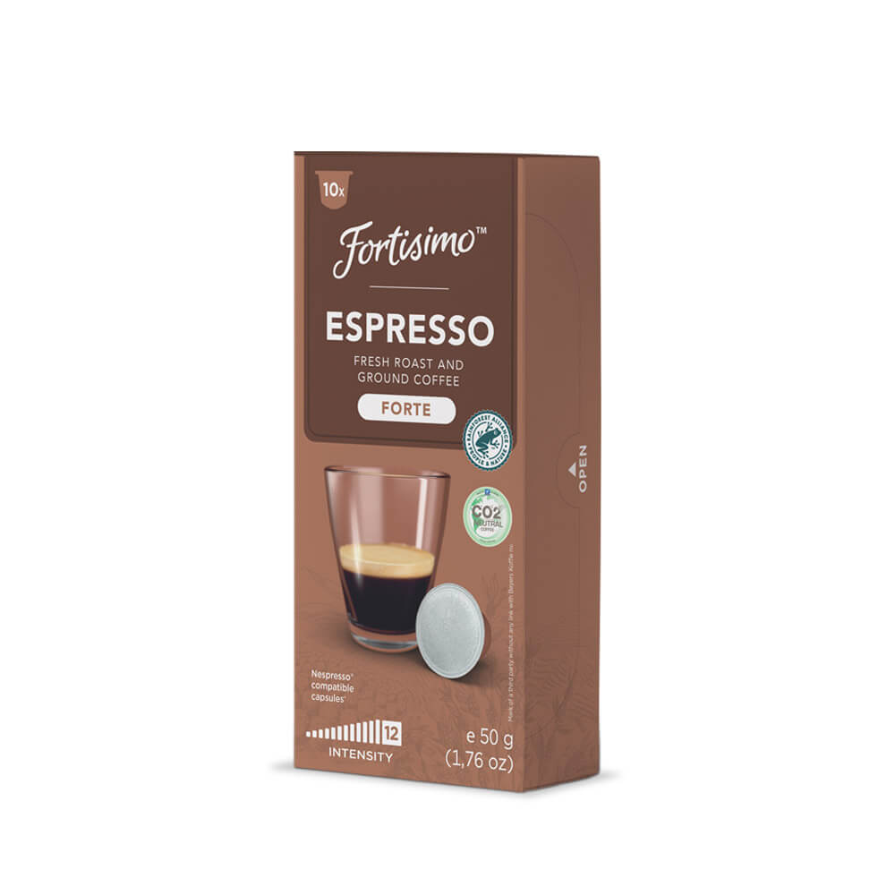 Nuevas cápsulas Espresso Forte - Cápsulas Nespresso compatibles Bélgica - decapsulas