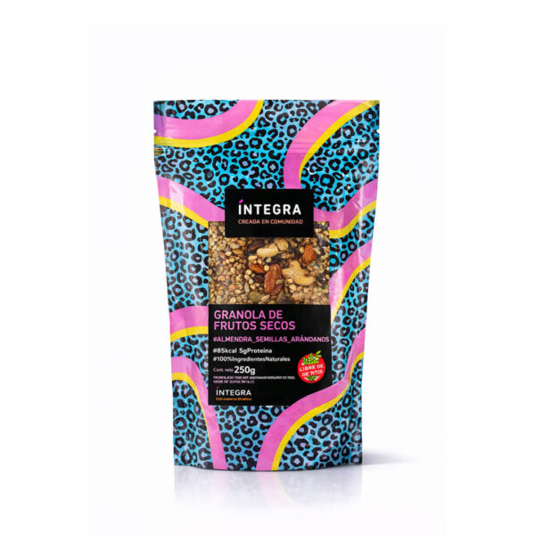 Granola Integra 250 gramos sin TACC - decapsulas