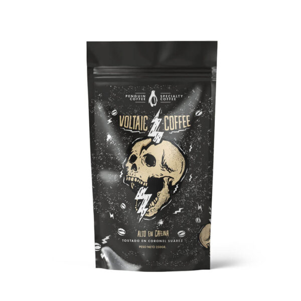 Café de especialidad Penguin Coffee Voltaic alta cafeina 250 gr - decapsulas