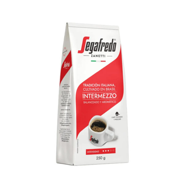 Café tostado molido Segafredo Intermezzo - decapsulas
