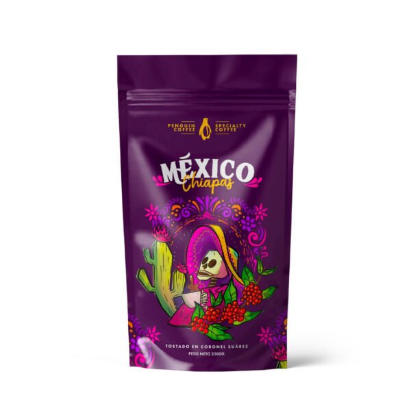 Café de especialidad Penguin Coffee México Chiapas 250 gr - decapsulas
